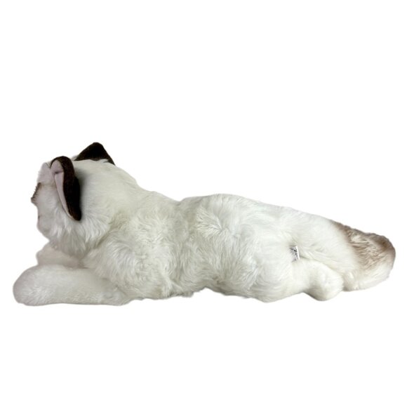 Fluffy Fun Interactive Cat Plush Blinks Purrs Meows Tested Works - Picture 2 of 7